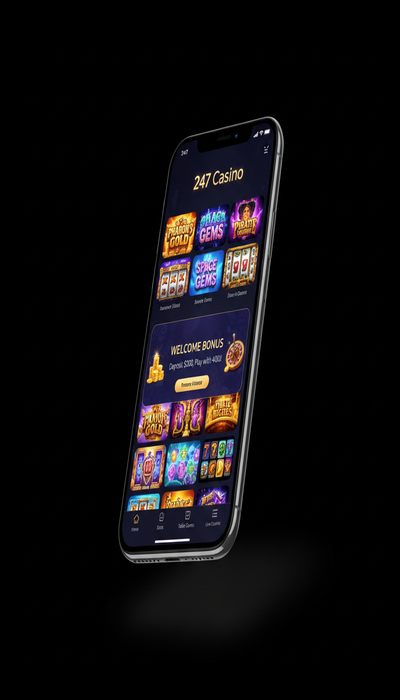 247 Casino Casino en smartphone